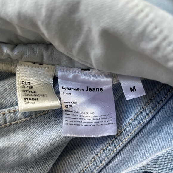Reformation Jean Jacket - Picture 4 of 4